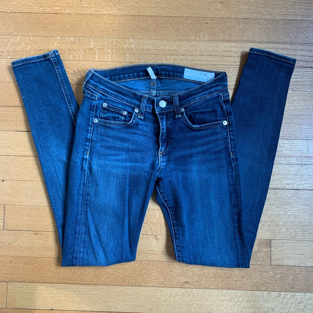 Rag and Bone Skinny Jeans Woodford 25